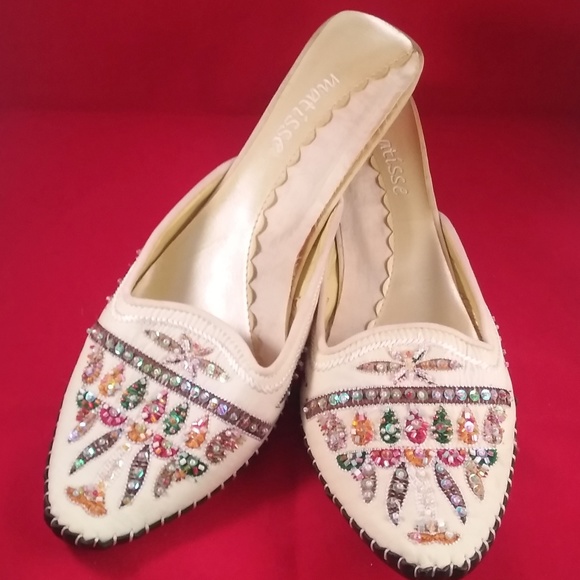 Matisse Shoes - MATISSE Shakira Cream Mules "Size 10"